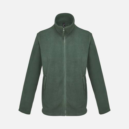 Куртка флисовая унисекс Nitro, зеленая фото 2