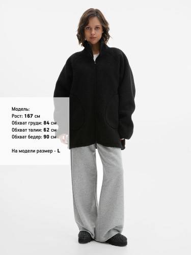 Куртка унисекс Oblako 2.0, черная фото 11