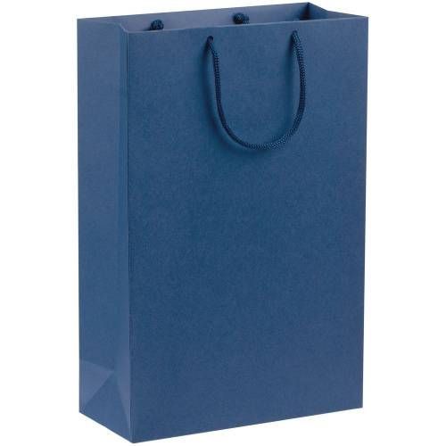 Пакет бумажный Porta M, синий фото 2