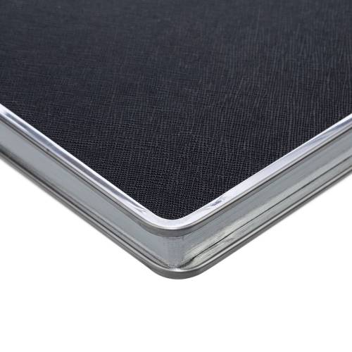 Ежедневник Frame Metal, недатированный, черный фото 6