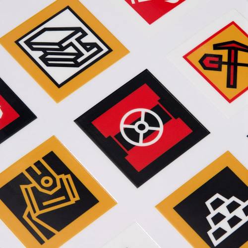 Стикерпак UV-DTF Industry, металлургия фото 3 Стикерпак UV-DTF Industry, металлургия фото 3