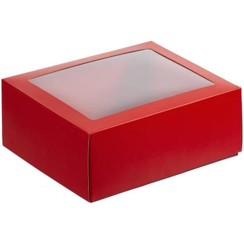 Коробка с окном InSight, красная фото 2