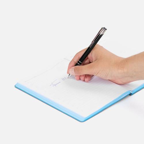 Ручка шариковая Keskus, черная фото 6 Ручка шариковая Keskus, черная фото 6