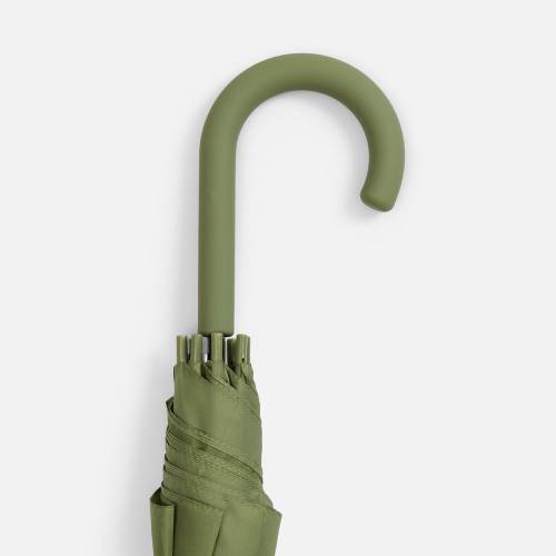 Зонт-трость Jolly Brolly, зеленый (хаки) фото 6