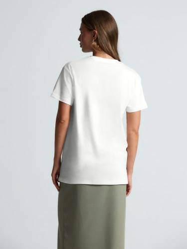 Футболка унисекс T-Bolka 160, белая (белоснежная) фото 7