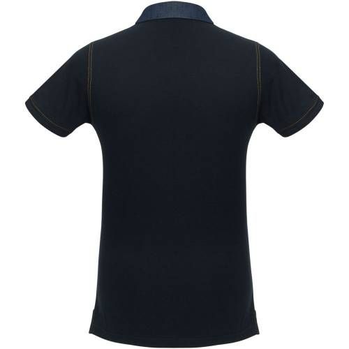 Рубашка поло мужская DNM Forward темно-синяя фото 3