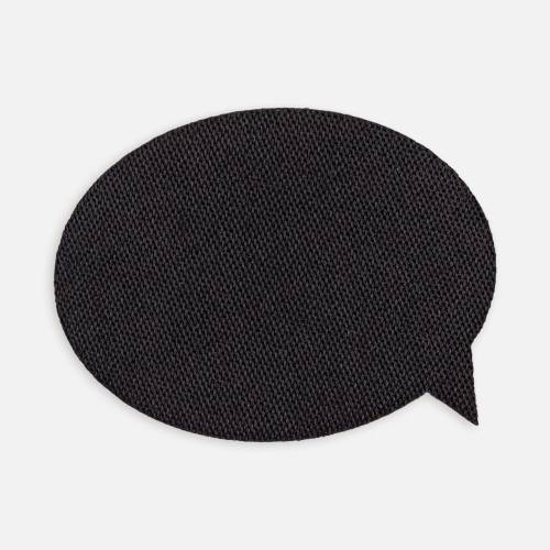 Наклейка тканевая Lunga Bubble, M, черная