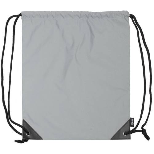 Рюкзак-мешок Manifest из светоотражающей ткани, серый фото 6