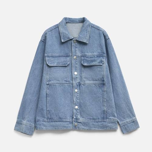 Куртка джинсовая O2, голубая фото 2