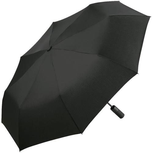 Зонт складной Profile, черный фото 2