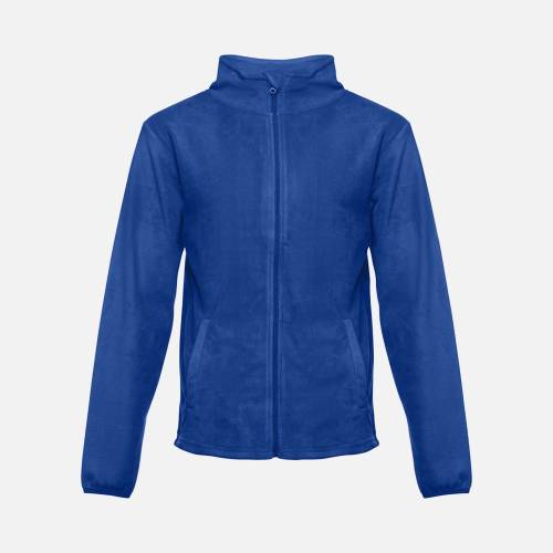 Куртка флисовая мужская Helsinki, ярко-синяя фото 2