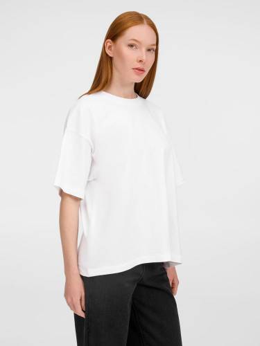 Футболка оверсайз унисекс Legacy, белая фото 10