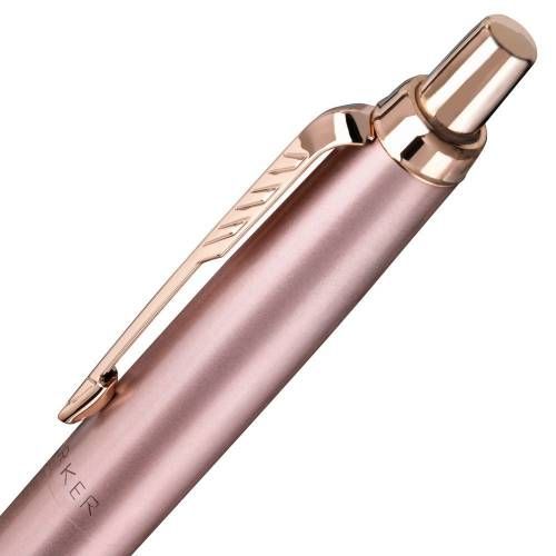 Ручка шариковая Parker Jotter XL Monochrome Pink Gold, розовое золото фото 3