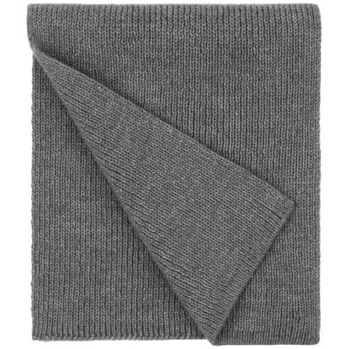 Шарф Bernard, серый меланж фото 3
