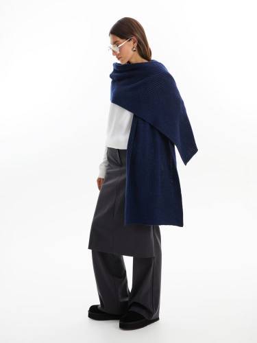 Шарф Cordelia, синий фото 6
