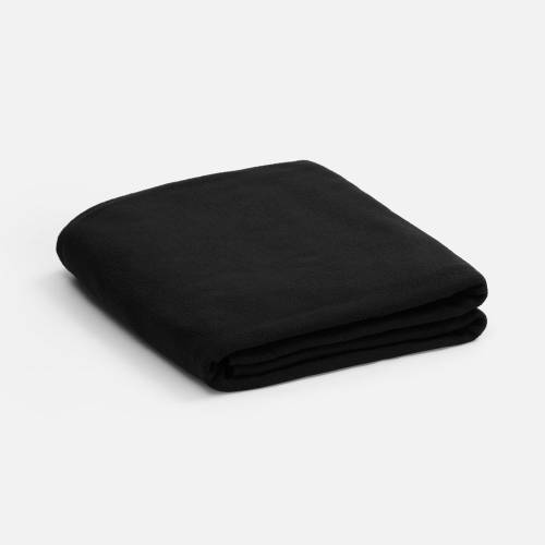 Флисовый плед Warm&Peace, черный фото 2 Флисовый плед Warm&Peace, черный фото 2