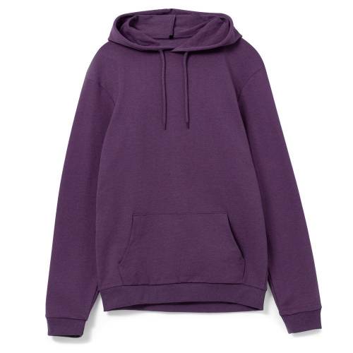 Толстовка с капюшоном унисекс Hoodie, фиолетовый меланж фото 2