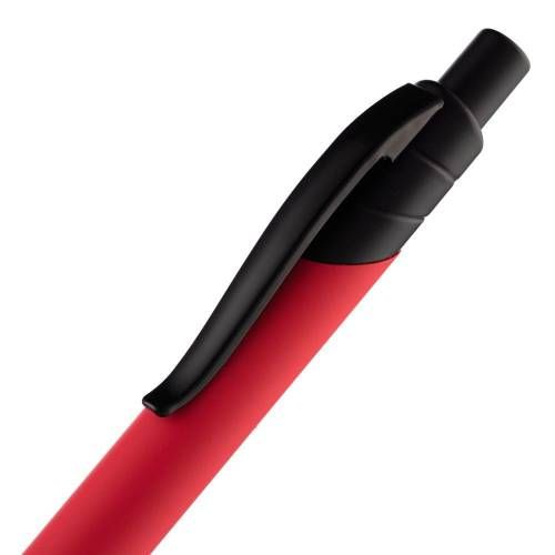 Ручка шариковая Undertone Black Soft Touch, красная фото 6