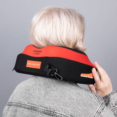 Дорожная подушка Piligrim, серая фото 17