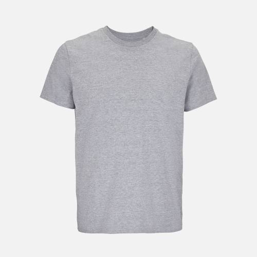 Футболка унисекс Lyam, серый меланж фото 2