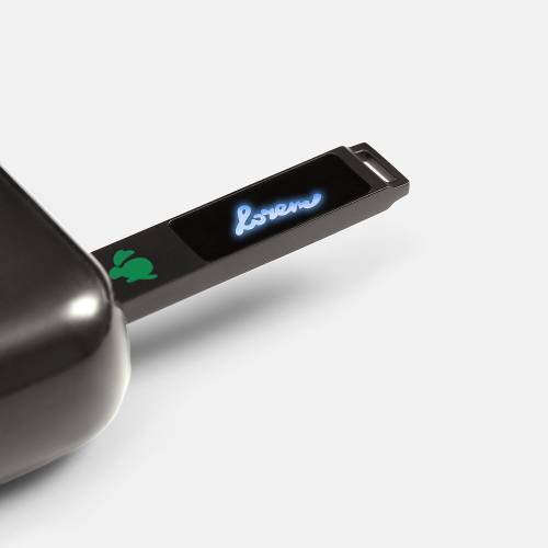 Флешка markBright Black с синей подсветкой, 32 Гб фото 12