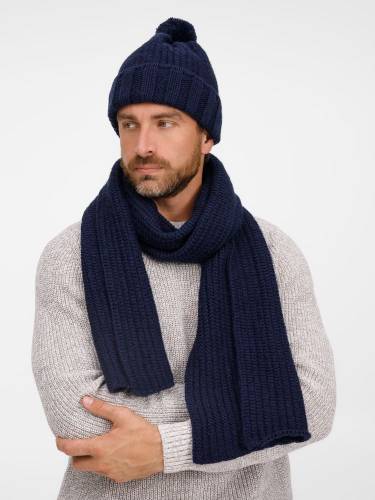 Шарф Frissonelle, темно-синий фото 9 Шарф Frissonelle, темно-синий фото 9