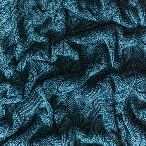 Плед Hygge, темно-зеленый фото 6