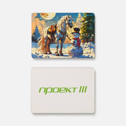 Деревянный пазл с крышкой PuzzleBox на заказ фото 3