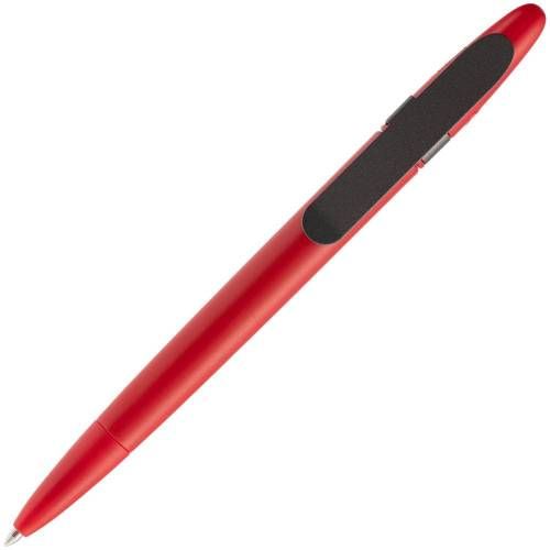 Ручка шариковая Prodir DS5 TSM Metal Clip, красная с серым фото 5