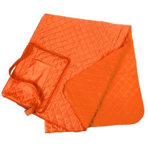 Плед для пикника Soft & Dry, темно-оранжевый фото 4