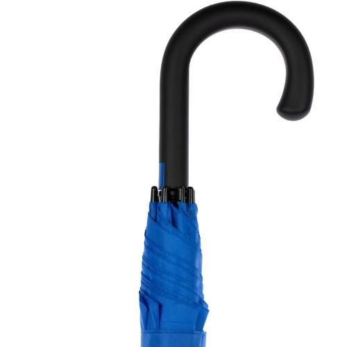 Зонт-трость Undercolor с цветными спицами, голубой фото 6