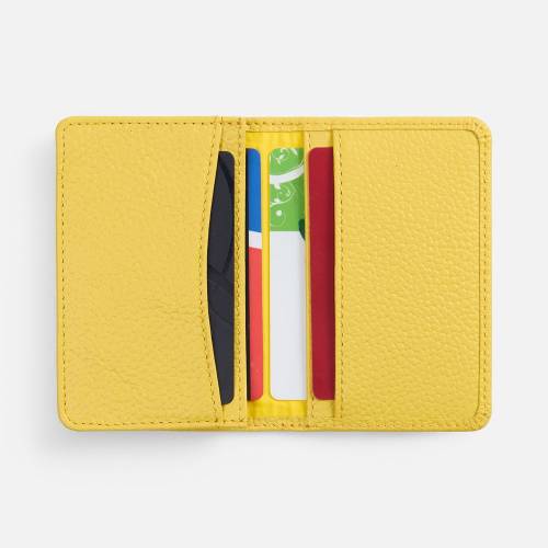 Футляр для визиток Unison, желтый фото 6 Футляр для визиток Unison, желтый фото 6