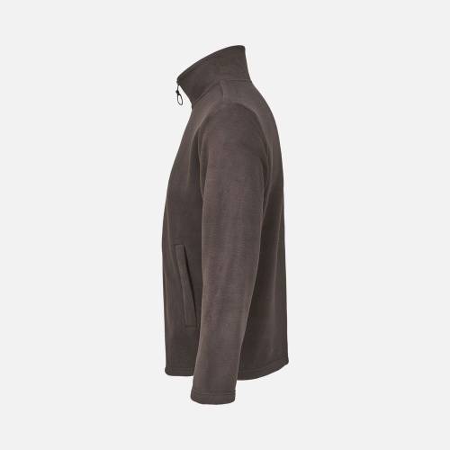 Куртка флисовая унисекс Nitro, коричневая фото 4