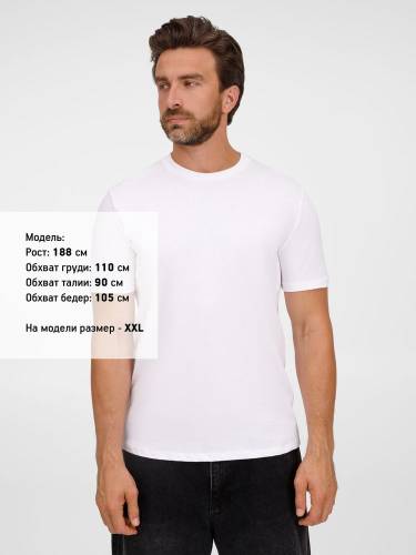 Футболка унисекс Legend, белая фото 5 Футболка унисекс Legend, белая фото 5