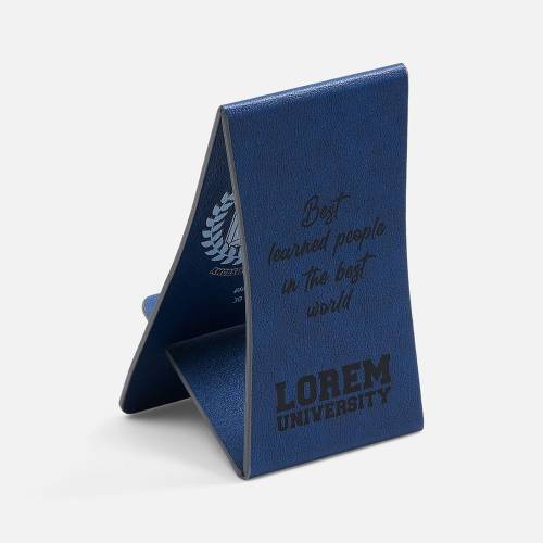 Подставка для телефона Petrus, синяя фото 9