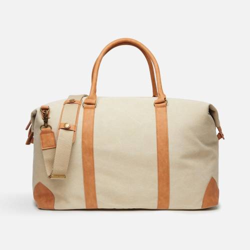 Дорожная сумка Bosler, бежевая фото 3