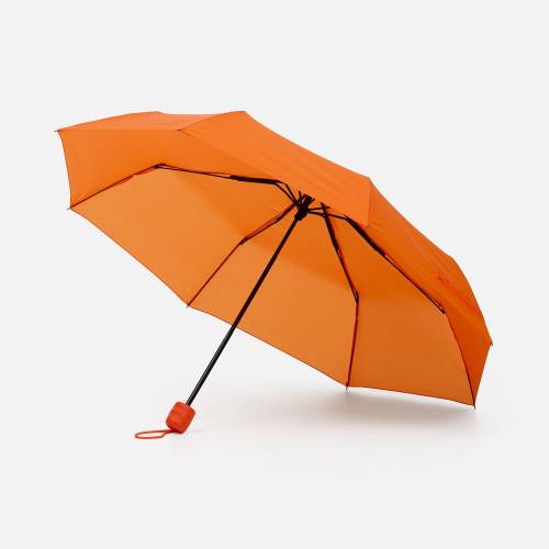 Зонт складной Basic, ver.2, оранжевый фото 2