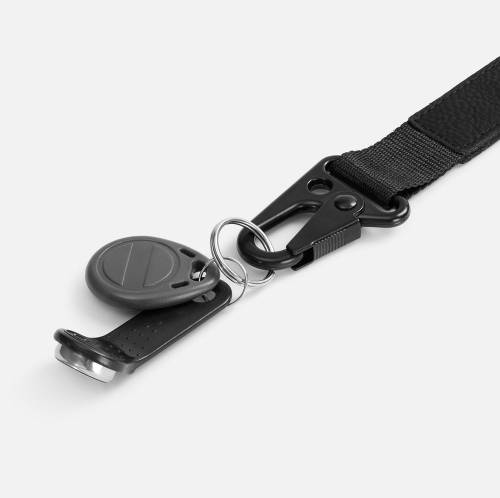 Брелок с карабином Manlig, черный фото 5 Брелок с карабином Manlig, черный фото 5