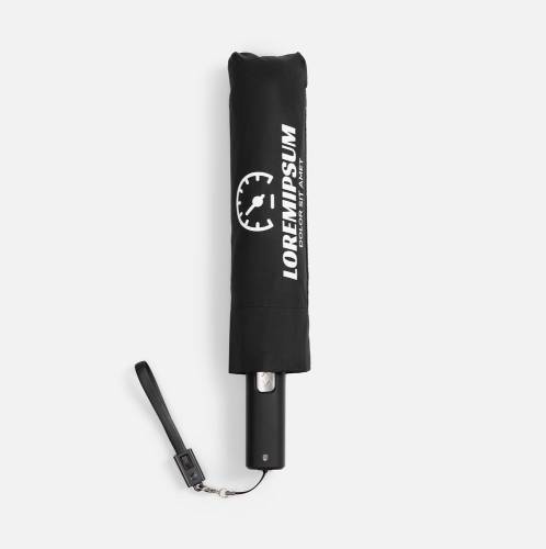 Зонт складной City Guardian, электрический, черный фото 12