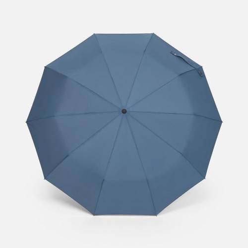 Зонт складной Regenfall, темно-синий фото 3