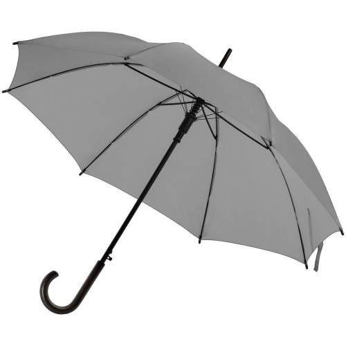 Зонт-трость Standard, серый фото 2