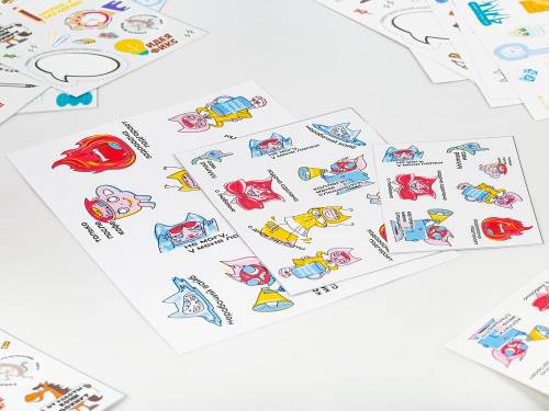 Наклейки UV-DTF Stiker Pack на заказ, S фото 3
