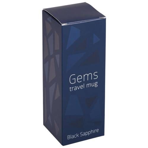Термостакан Gems Black Sapphire, черный сапфир фото 7