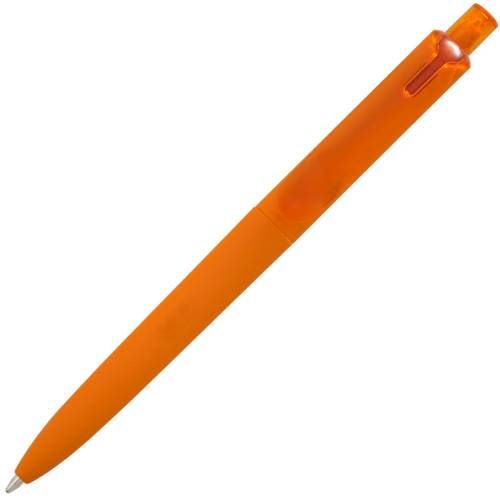Ручка шариковая Prodir DS8 PRR-Т Soft Touch, оранжевая фото 3