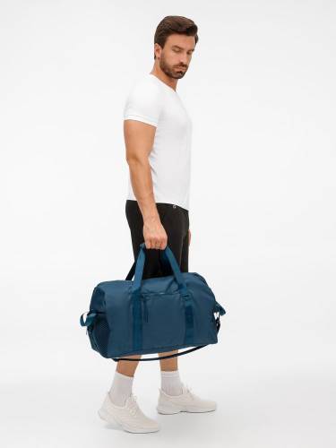 Спортивная сумка Verkko, темно-синяя фото 14