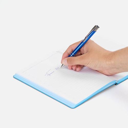 Ручка шариковая Keskus, ярко-синяя фото 6 Ручка шариковая Keskus, ярко-синяя фото 6