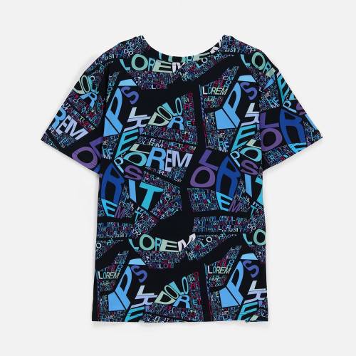 Футболка унисекс Senti с полной запечаткой на заказ фото 4