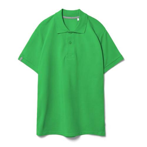 Рубашка поло мужская Virma Premium, зеленое яблоко фото 2
