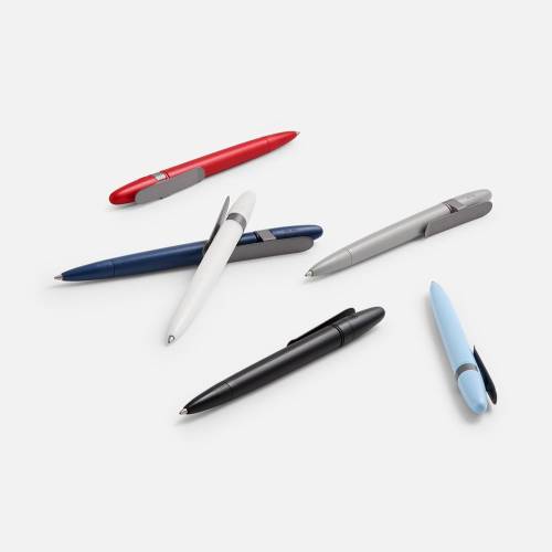 Ручка шариковая Prodir DS5 TSM Metal Clip, черная фото 8