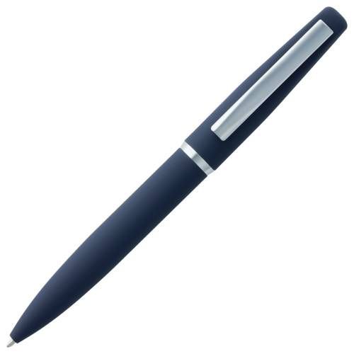 Ручка шариковая Bolt Soft Touch, синяя фото 4